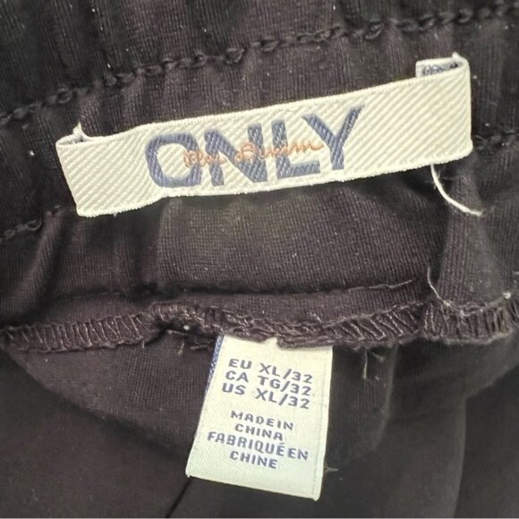 ONLY Women’s PopTrash Regular Fit Classic Trousers Black XL Super Soft! - Picture 14 of 15